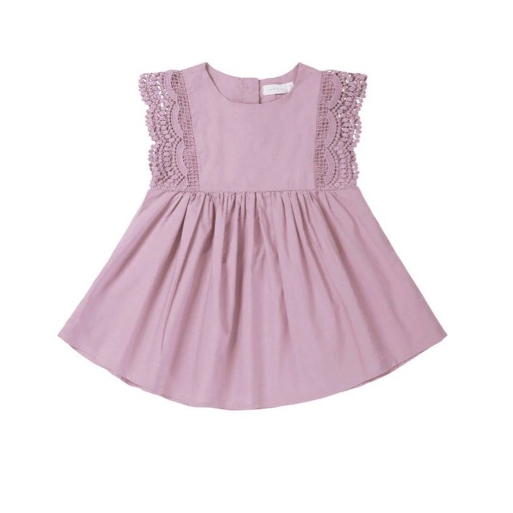 Jamie Kay Pink Lace Sleeve Dress
